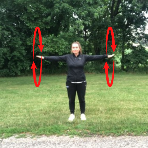 Arm circles for Raynaud's